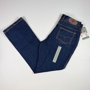 Classic Blue Straight Leg Jeans